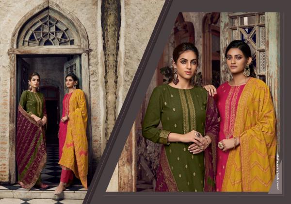 Zisa Charmy Inaayat Festive Wear Winter Pashmina Designer Suit Collection